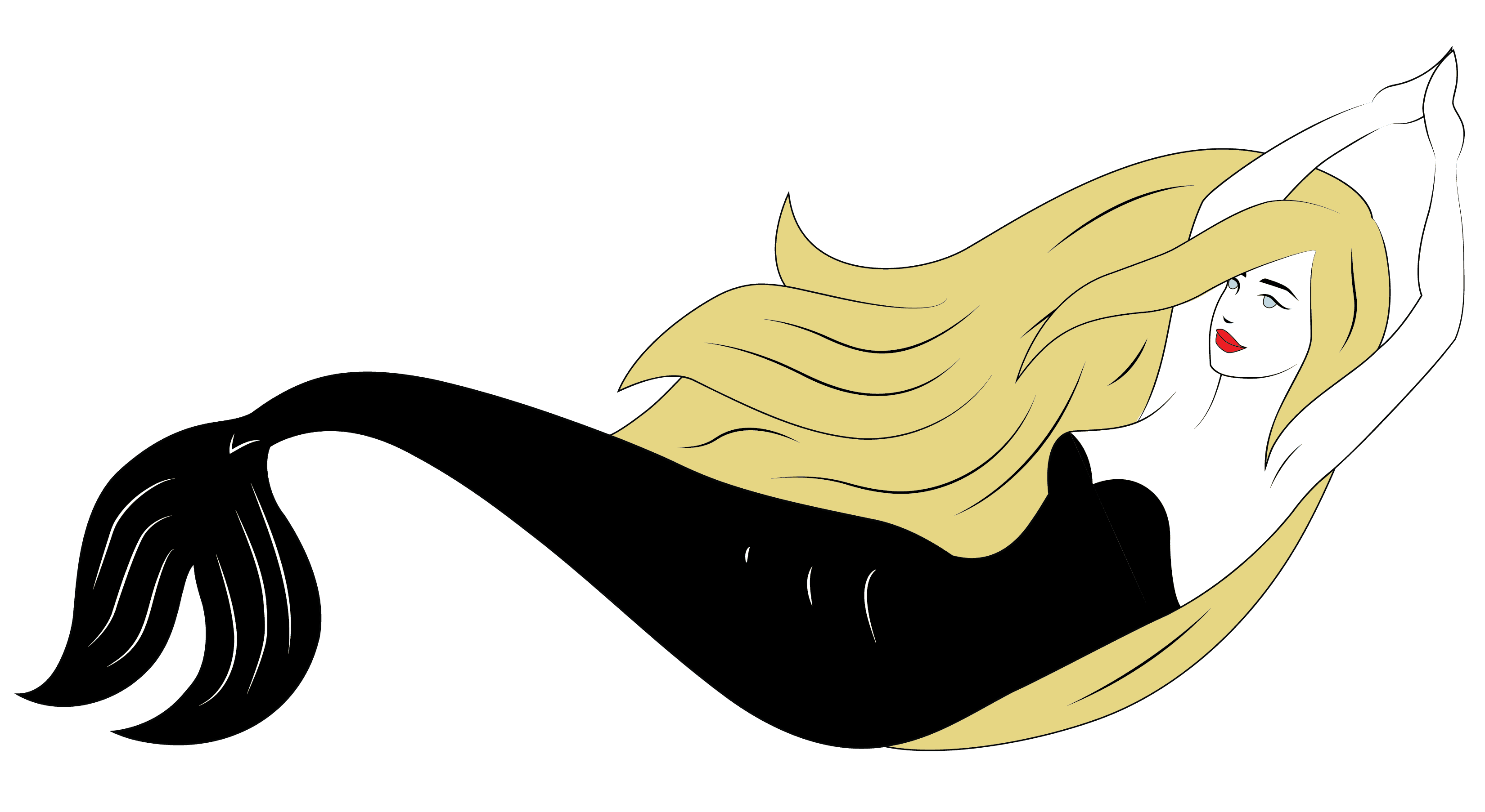 Mermaid One - Yellow